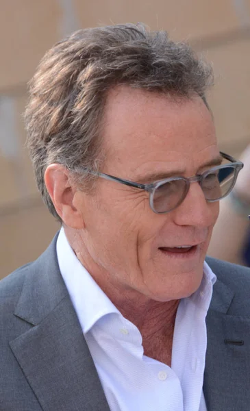 Bryan Cranston v Giffoni filmovém festivalu v roce 2017 — Stock fotografie