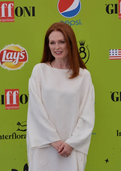 Festival de Cinema Julianne Moore al Giffoni 2017 — Fotografia de Stock