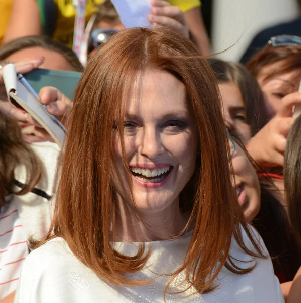 Julianne moore al giffoni filmfestival 2017 — Stockfoto