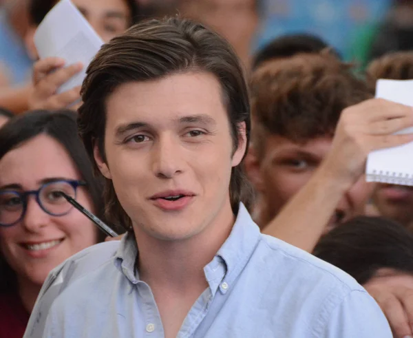 Giffoni Valle Piana Salerno Italia Luglio 2017 Nick Robinson Giffoni — 스톡 사진