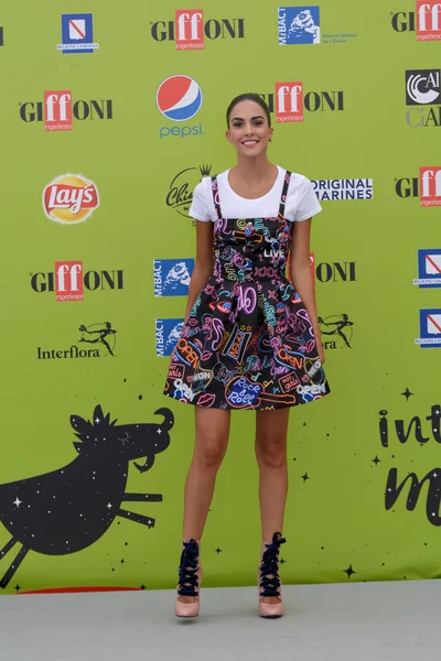 Rocio Munoz Morales al Giffoni Film 2017 — Stock Fotó