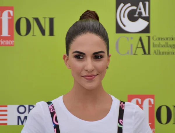 Rocio Munoz Morales al Giffoni Film 2017 — Stock fotografie