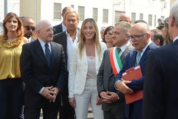 Maria Elena Boschi  al Giffoni Film Festival 2017 — Stock Photo, Image