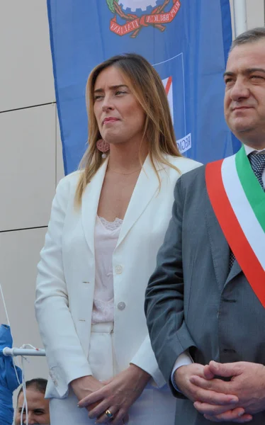 Maria Elena Boschi al Giffoni电影节2017 — 图库照片