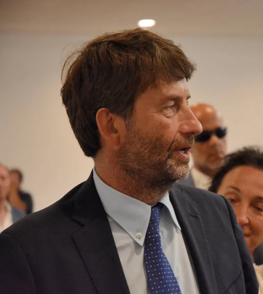 Dario Franceschini al Giffoni Film Festival 2017 — Stock Photo, Image