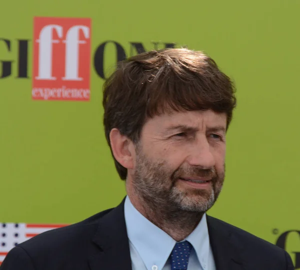 Dario Franceschini al Giffoni Film Festival 2017 — Foto de Stock