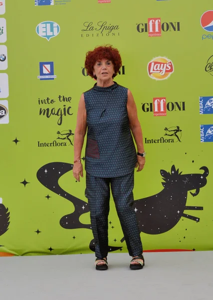 Valeria Fedeli al Giffoni Film Festival 2017 —  Fotos de Stock
