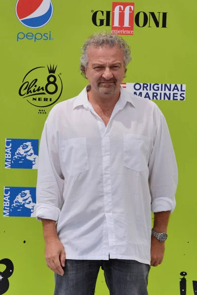 Giovanni Veronesi al Giffoni Film Festival 2017 — Foto de Stock