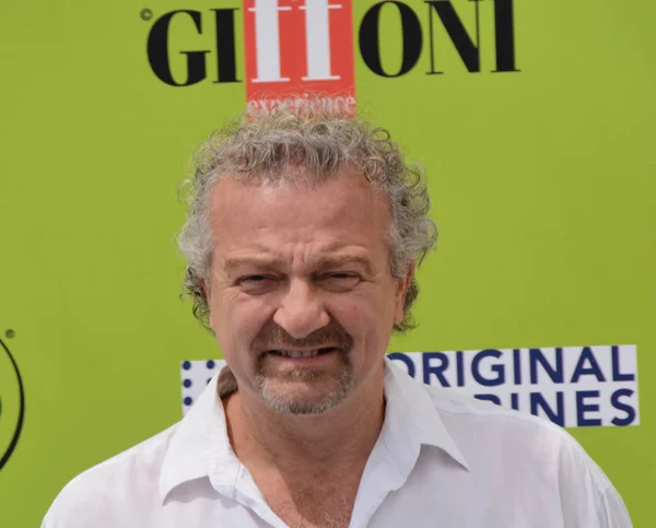 Giovanni Veronesi al Giffoni Film Festival 2017 — Foto de Stock