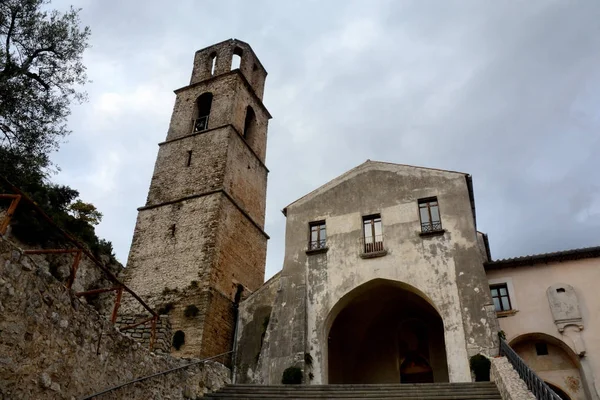 CONVENTO DI SAN FRANCESCO,GIFFONI VALLE PIANA. — 스톡 사진