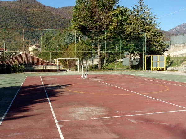 Campo Sportivo Campania Sud Italia — стокове фото