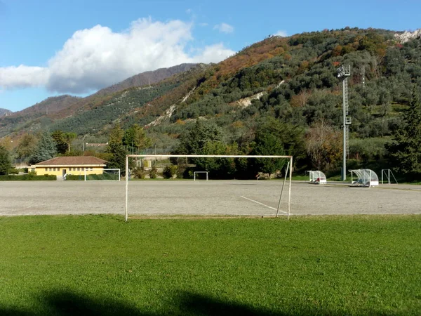 Campo Sportivo Campania Sud Italia — стокове фото