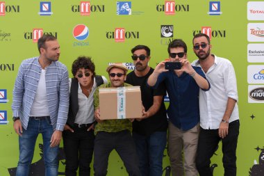 Giffoni Valle Piana, Sa, İtalya - 18 Temmuz 2017: Casa Surace, Giffoni Film Festivali 2017 - üzerinde 18 Temmuz 2017 Giffoni Valle Piana, İtalya 