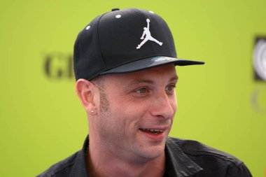 Giffoni Valle Piana, Sa, İtalya - 19 Temmuz 2017: Clementino, Giffoni Film Festivali 2017 - Tarih 19 Temmuz 2017 Giffoni Valle Piana, İtalya 