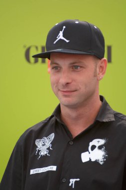 Giffoni Valle Piana, Sa, İtalya - 19 Temmuz 2017: Clementino, Giffoni Film Festivali 2017 - Tarih 19 Temmuz 2017 Giffoni Valle Piana, İtalya 