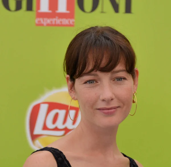 Giffoni Valle Piana Italia Luglio 2017 Cristiana Capotondi Giffoni Film — Foto Stock