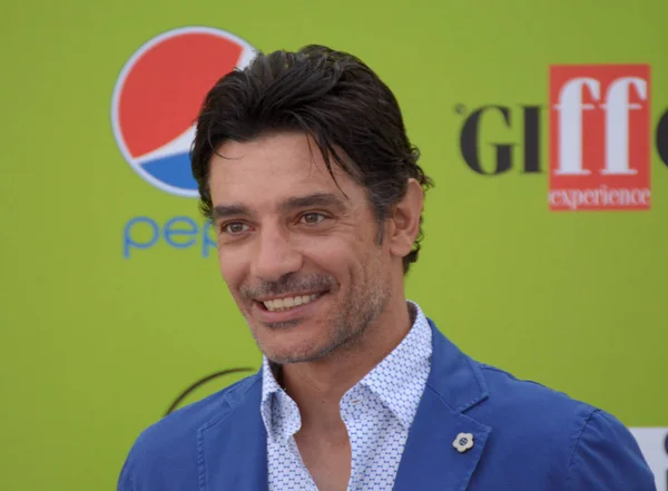 Giffoni Valle Piana, Sa, İtalya - 19 Temmuz 2017: Giuseppe Zeno, Giffoni Film Festivali 2017 - Tarih 19 Temmuz 2017 Giffoni Valle Piana, İtalya 