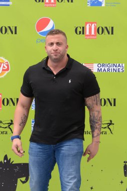 Giffoni Valle Piana, Sa, İtalya - 18 Temmuz 2017: Kral Danza, Giffoni Film Festivali 2017 - üzerinde 18 Temmuz 2017 Giffoni Valle Piana, İtalya 