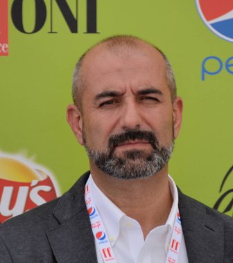 Giffoni Valle Piana, Sa, İtalya - 19 Temmuz 2017: Ivan Capelli, Giffoni Film Festivali 2017 - Tarih 19 Temmuz 2017 Giffoni Valle Piana, İtalya 