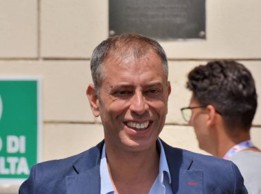 Giffoni Valle Piana, Sa, İtalya - 20 Temmuz 2017: Ivan Cotroneo, Giffoni Film Festivali 2017 - üzerinde 20 Temmuz 2017 Giffoni Valle Piana, İtalya 