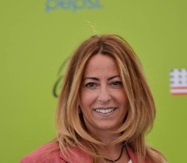 Giffoni Valle Piana, Sa, İtalya - 21 Temmuz 2017: Lucia Fortini, Giffoni Film Festivali 2017 - üzerinde 21 Temmuz 2017 Giffoni Valle Piana, İtalya 