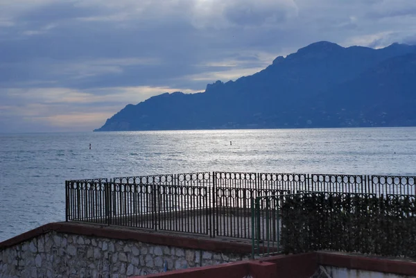 Mar Landscape Salerno Itália Sul — Fotografia de Stock