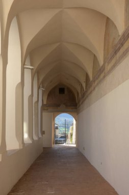 İtalya: San Francesco Manastırı Giffoni Valle Piana, 27 Aralık 2019.