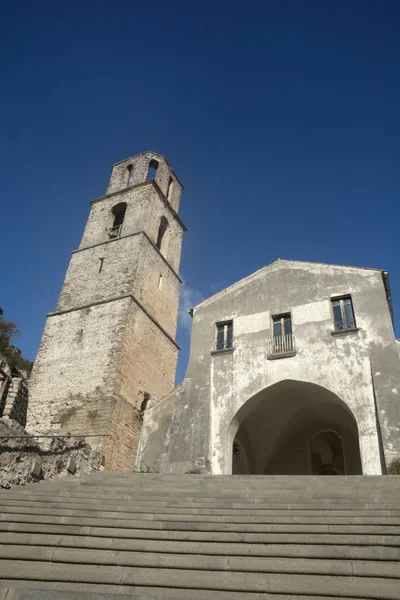 Italien Ansicht Des San Francesco Klosters Giffoni Valle Piana Dezember — Stockfoto
