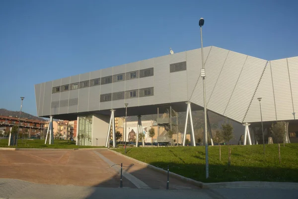 Italien Blick Auf Giffoni Film Festival Location Giffoni Valle Piana — Stockfoto