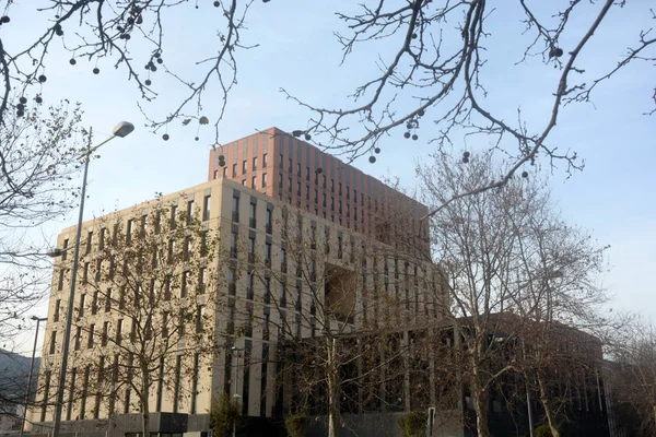 İtalya: 26 Ocak 2020 'de Salerno' da Yargı Kalesi manzarası.