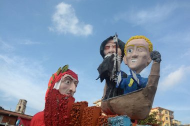 İtalya: Giffoni Valle Piana Karnavalı, 23 Şubat 2020.