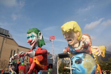 İtalya: Giffoni Valle Piana Karnavalı, 23 Şubat 2020.