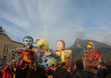 İtalya: Giffoni Valle Piana Karnavalı, 23 Şubat 2020.