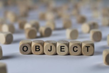 harf içeren küp nesne, tahta küpleri ile kayıt