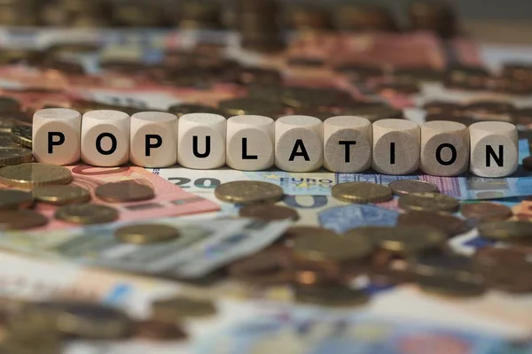 Nüfus - görüntü kelimelerle ilişkili konu salgın, word bulut, küp, mektup, resim, illüstrasyon ile