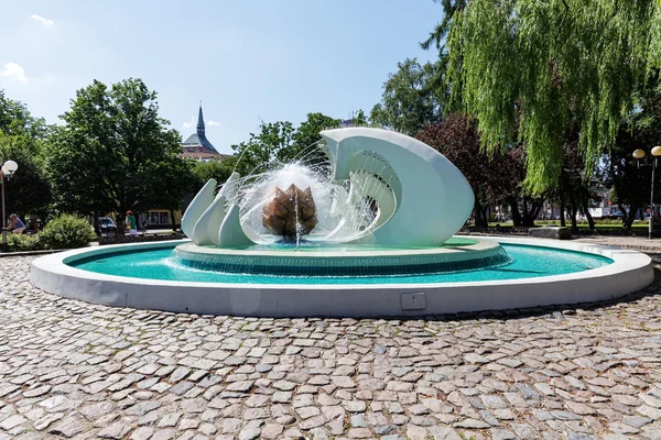 The Fountain in Kolobrzeg — 图库照片