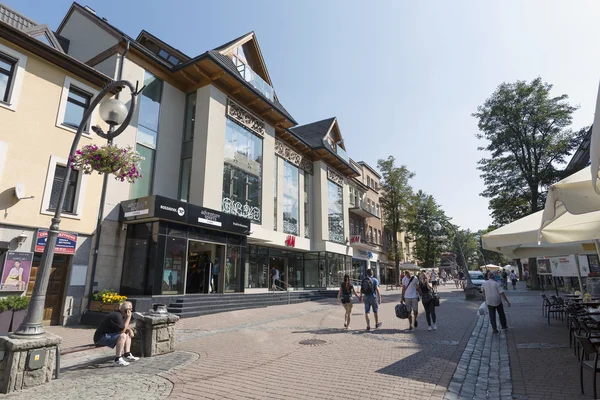 Krupowki sokak tarafından ticari tesislerinde 