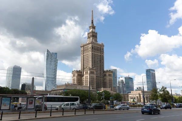 Centrum ve Varšavě — Stock fotografie