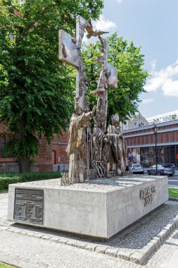 Millennium Memorial in Kolobrzeg in Poland 
