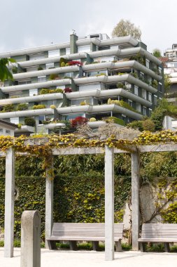 Apartman modern cephe