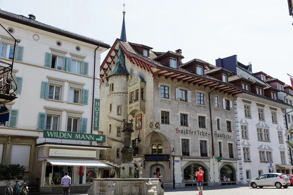 The oldest Lucerne's pharmacy — Stock Photo, Image