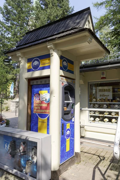 Cash Machine in Zakopane in Poland — Stock Photo, Image