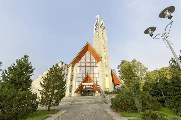 Iglesia parroquial de Santa Cruz en Zakopane — Foto de Stock