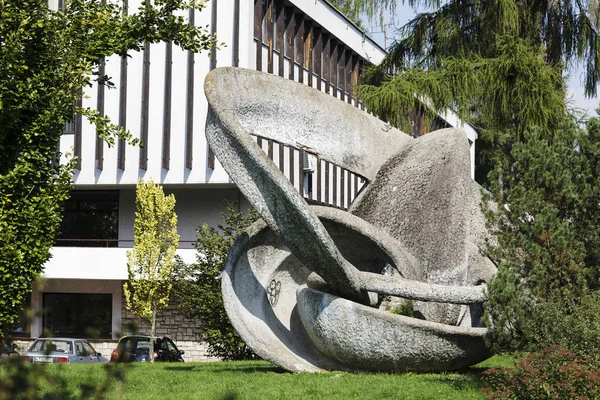Sculpture named Orbita in Zakopane — Stock Photo, Image