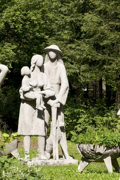 Sculpture by Henryk Burzec in Zakopane — Stock Photo, Image