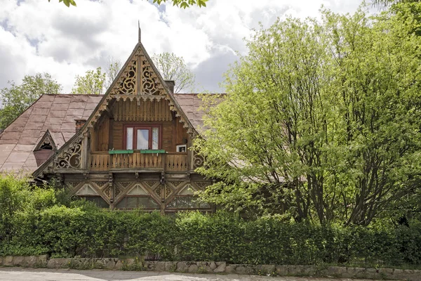 Timber house in Zakopane — Stock Photo, Image