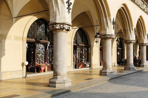 Arcades of the Cloth Hall in Krakow — Stock Photo, Image
