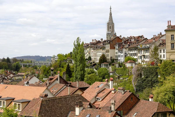 Townhouses İsviçre Bern — Stok fotoğraf