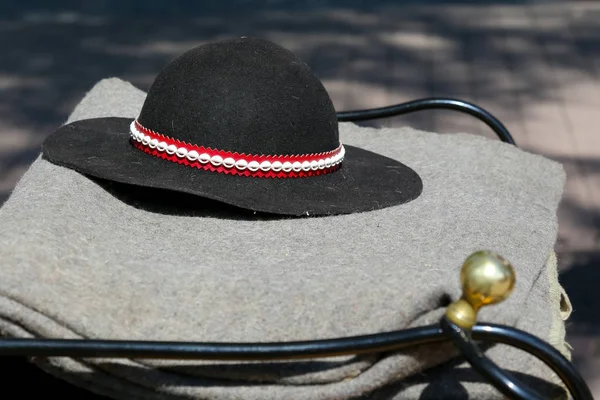 O chapéu tradicional de highlanders poloneses — Fotografia de Stock