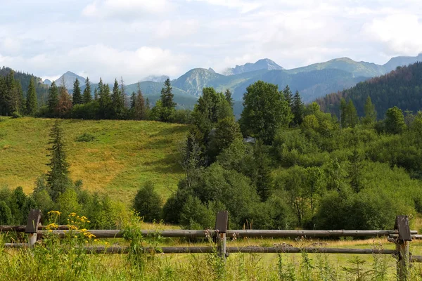 View of the Tatra Mountains — Stock Photo, Image